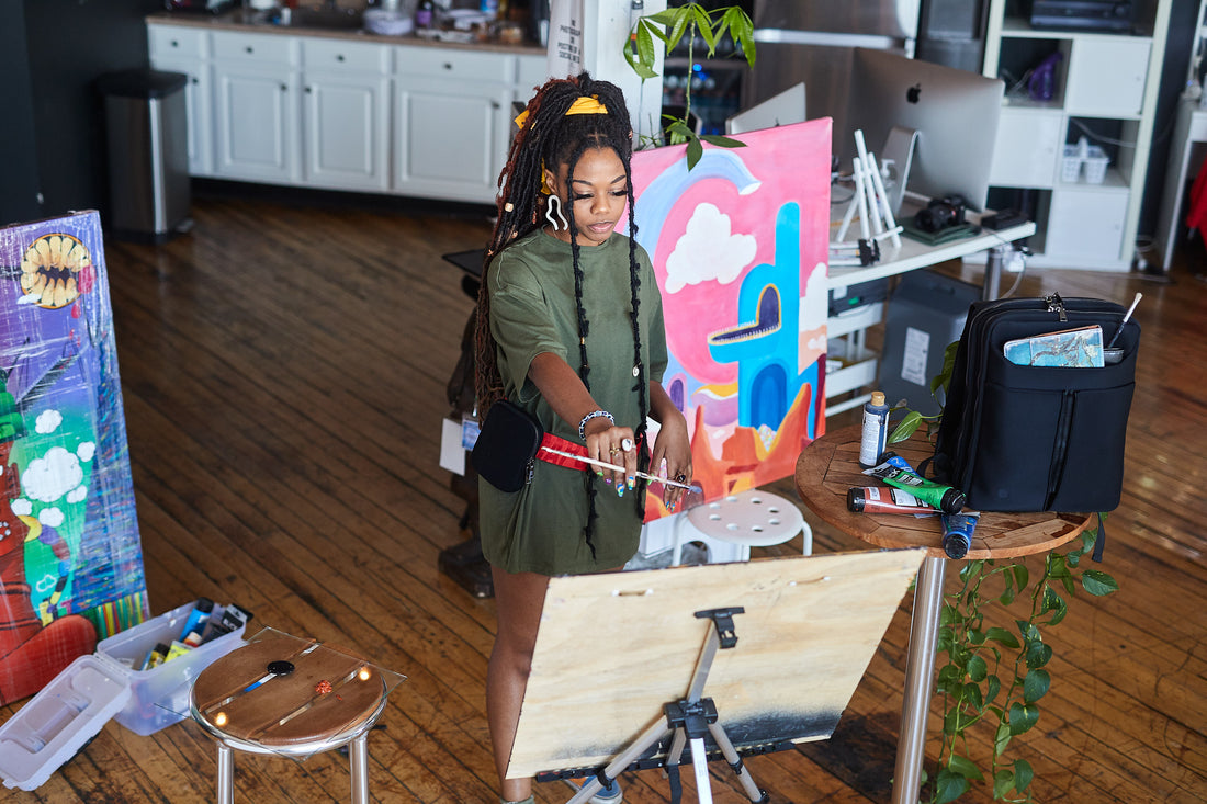 Lacy Talley: The Cleveland Artist Who Turned her Passion For Art Into A Full-Time Career