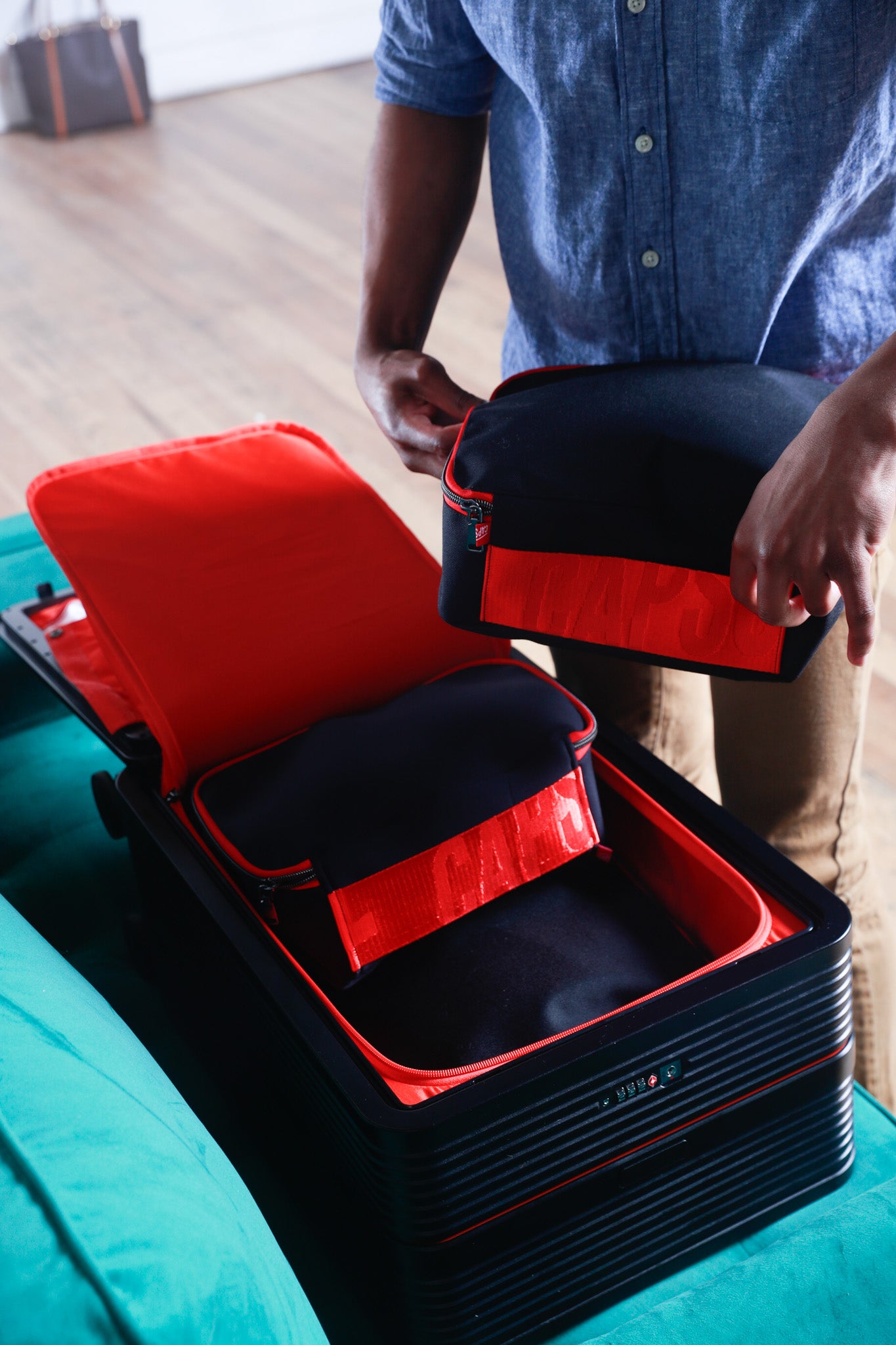 Set 3 Waterproof Packing Cubes
