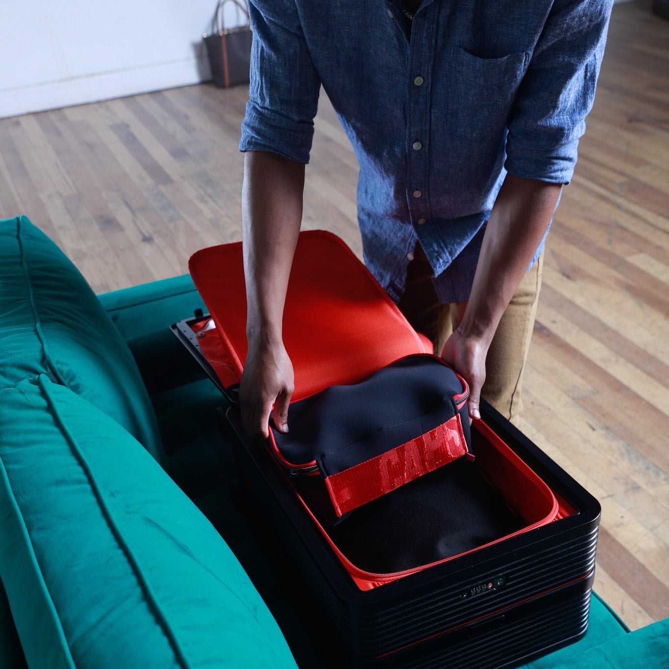 The Onyx Carry On Suitcase